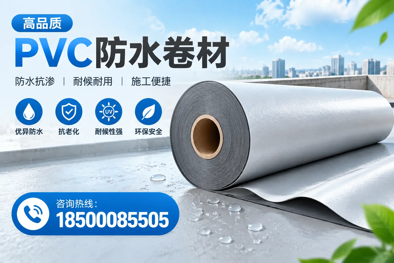 什么是pvc防水卷材？定安消费者需了解的基础知识